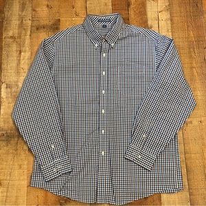 Port Authority Men's Long Sleeve Plated Shirt SzXL